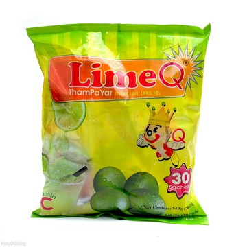 檸檬粉 泰國緬甸LimeQ檸檬粉速溶茶果汁沖飲酸甜味新包裝900g30包原味裝