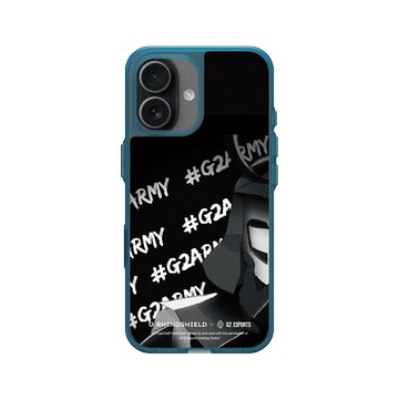 iPhone 17 Clear (相機按鈕) 夜幕藍 - G2 Esports - #G2ARMY - 武士