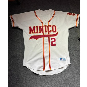 【TACKSTHGOOD】古著 Vintage Russell MINICO Baseball Jersey 棒球衫