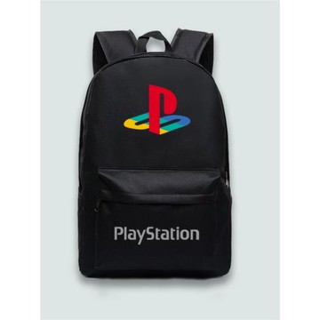 索尼PS標志SONY我是索飯書包簡約休閑雙肩包百搭電腦旅行潮流背包