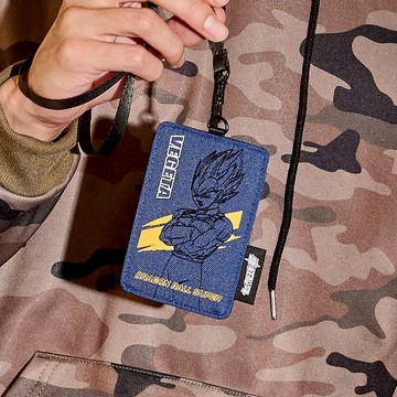 【OUTDOOR】DRAGON BALL SUPER七龍珠超-達爾票卡證件套-藍色