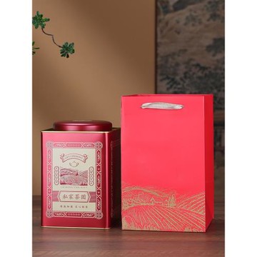 茶葉罐鐵罐通用大號家用紅茶白茶大紅袍散茶包裝盒金屬儲存密封盒