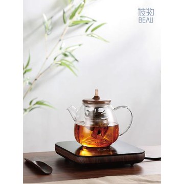 天福彼物耐高溫玻璃燒水壺專用蒸茶煮茶器電陶爐家用過濾泡茶壺組