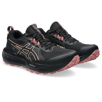 asics 亞瑟士 越野鞋 慢跑鞋 女鞋 運動鞋 緩震 防潑水 GEL-SONOMA 8 GTX GOTEX 黑 1012B770-004