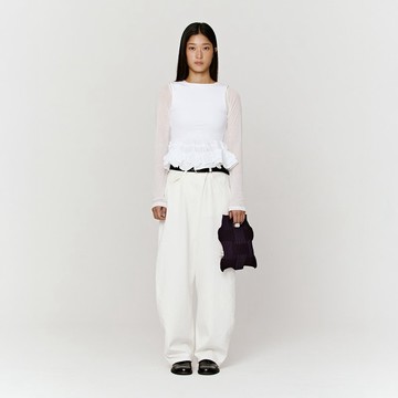 全新 Bow Bag - 深紫色
