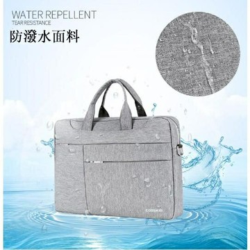【新品促銷】單肩時尚手提筆電包大容量防震防水優質面料商務17.3吋 15.6吋筆記本電腦包