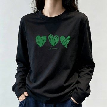 免運【純棉T恤】簡約百搭女裝 韓系 寬鬆上衣 長袖T恤 oversize 長t shirt 打底衫衣服 棉t 1535