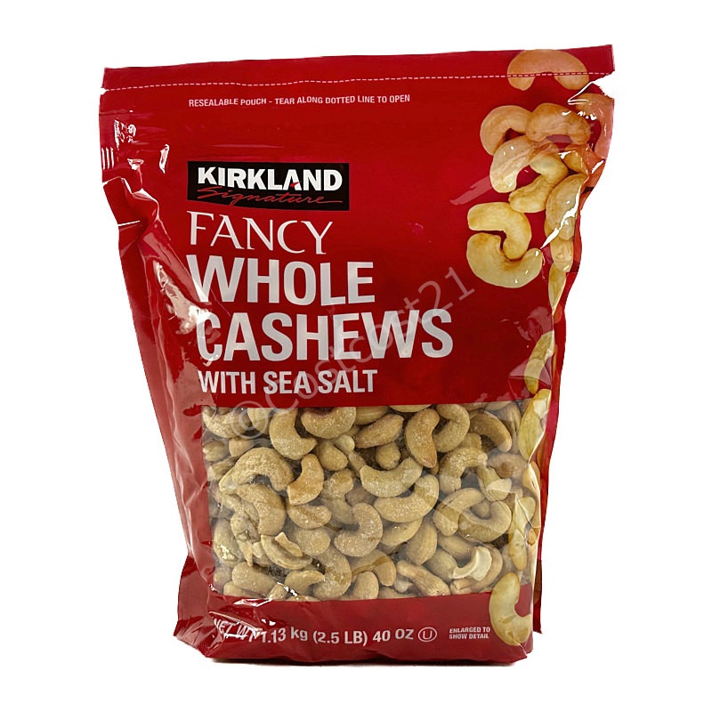 カークランド カシューナッツ 有塩 (袋) 1.13kg KS Fancy Cashew Bag 2.5LB