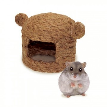 天然黃麻倉鼠屋(無底)