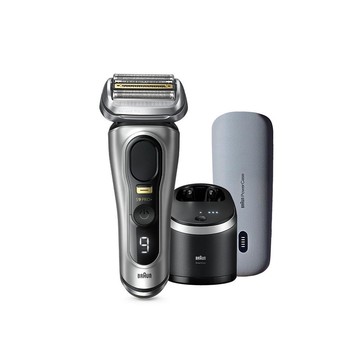 德國百靈BRAUN 9系PRO+電動刮鬍刀電鬍刀 附充電旅行盒+智慧清潔充電座 9577cc