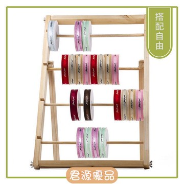 桌面展示架 絲帶架蛋糕鮮花絲帶收納架包裝鮮花彩帶收納架綢帶展示架桌面收納