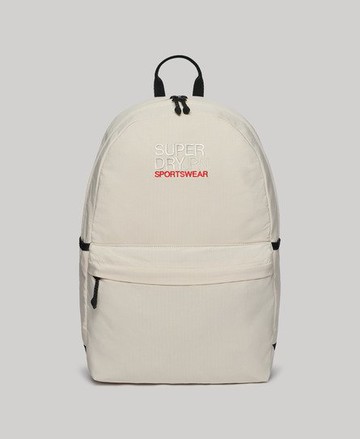 Superdry Women's Ladies Lightweight Code Trekker Montana Backpack, Cream Size: 1SIZE