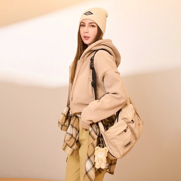 【MAJOR MADE】簡約休閒防潑水斜跨包