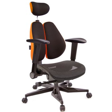 GXG 高雙背工學 電腦椅(電競腳/摺疊滑面扶手)  TW-3076 KGA1J