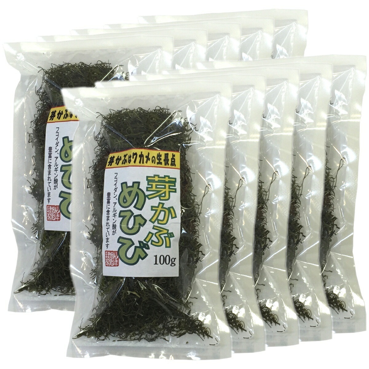 めひび めかぶ 細切 乾燥 100g10袋セット めかぶスープお吸い物酢の物に 芽かぶ茶 めかぶ茶 お歳暮 プチギフト お茶 2023 ギフト プレゼント 内祝い 還暦祝い 男性 女性