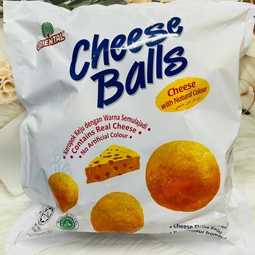 馬來西亞 ORIENTAL 東方芝士球 家庭包 112g（14gX8包）