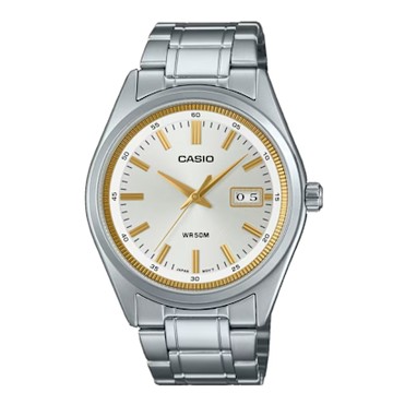 【CASIO 卡西歐】 時尚帥氣鋼帶男錶 MTP-B180D-7A