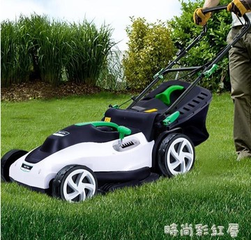 手推式電動割草機小型家用草坪修剪機除草神器剪草機打草機多功能MBS 聖誕節交換禮物