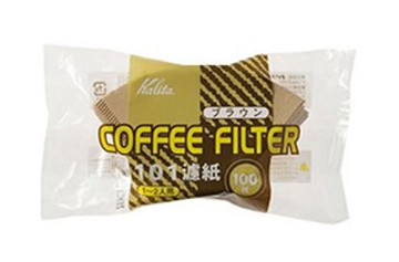 Kalita NK101 無漂白梯型濾紙 1-2人用 100枚入  #11107