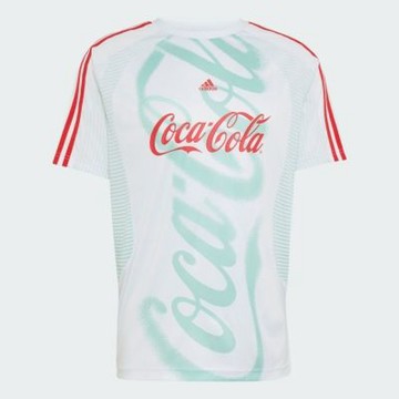 Adidas 愛迪達 Cctg Jersey KY2103 男女 T恤 運動上衣 休閒短袖 COCA COLA 白