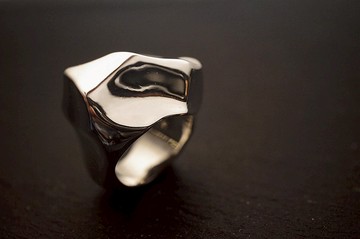 925 純銀Defrost戒指 (R116)- 手作