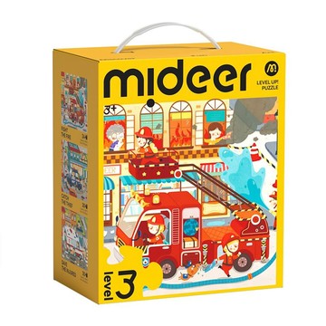 MiDeer進階式拼圖/ 救援隊/ Level 3 eslite誠品