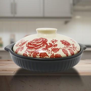 KIYODO乾鍋耐熱砂鍋-1.9L