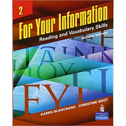 For Your Information E Student Book