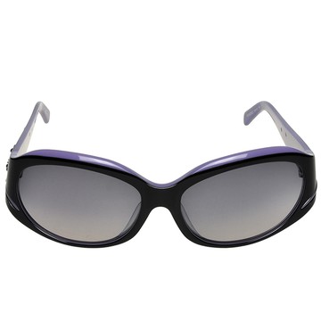 【Vivienne Westwood】英國精品時尚浮雕土星系列造型太陽眼鏡(VW62503-星空紫)