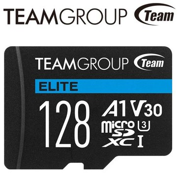 Team 十銓 128GB ELITE microSDXC U3 A1 V30 記憶卡