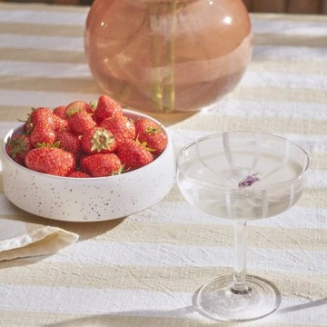 OYOY LIVING Hagi 和吉萩燒石器-碗盆(大) - White / Light Brown