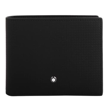 萬寶龍 Mont blanc Extreme 風尚系列2.0 防盜RFID 8卡短夾(黑)