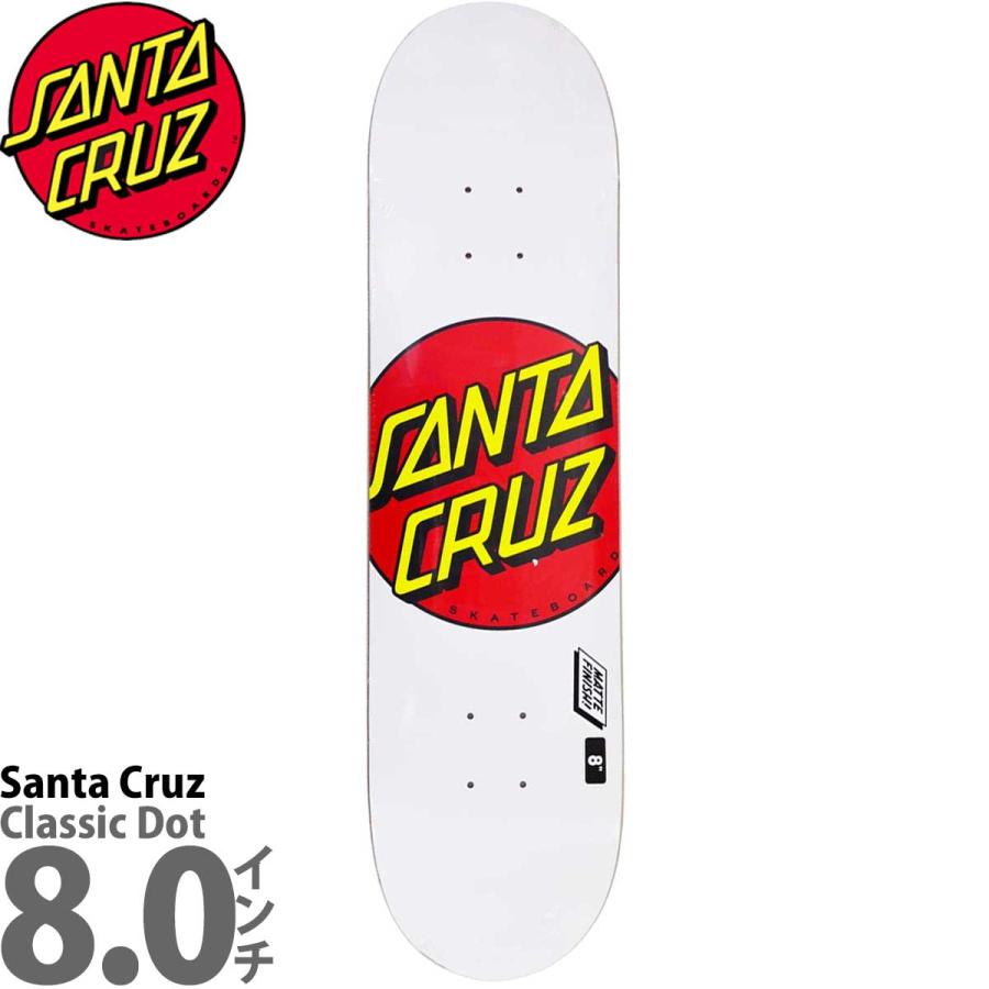 サンタクルーズ 8.0インチ スケボー デッキ Santa Cruz