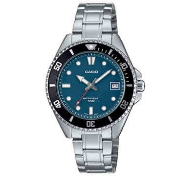 CASIO 卡西歐 帥氣鋼帶石英錶 MDV-10D-2A1