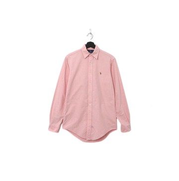 Back to Green-品牌襯衫 polo 粉色 卡其標 LP-01  vintage shirt