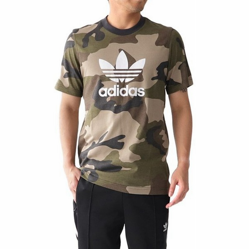 Adidas アディダスオリジナルス カモ柄tシャツ Dv67 迷彩 カモフラ 半袖tシャツ メンズ レディース 通販 Lineポイント最大0 5 Get Lineショッピング