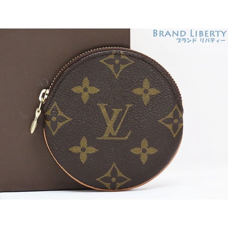 ルイヴィトン LOUIS VUITTON モノグラム コインケース 丸よろしく 