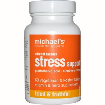 Adrenal Factors Stress Support 60 Tabs by Michael's Naturopathic