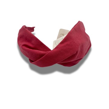 COMPLEX BIZ 優雅布面粉色髮箍