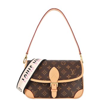 Louis Vuitton Diane Monogram帆布法棍包 (黑色)