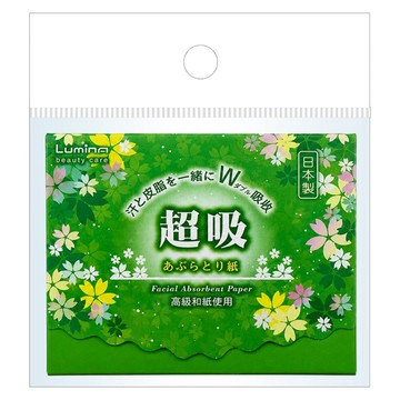 Lumina 露蜜 超吸日本黏取式吸油面紙 包裝顏色隨機  1組  100入