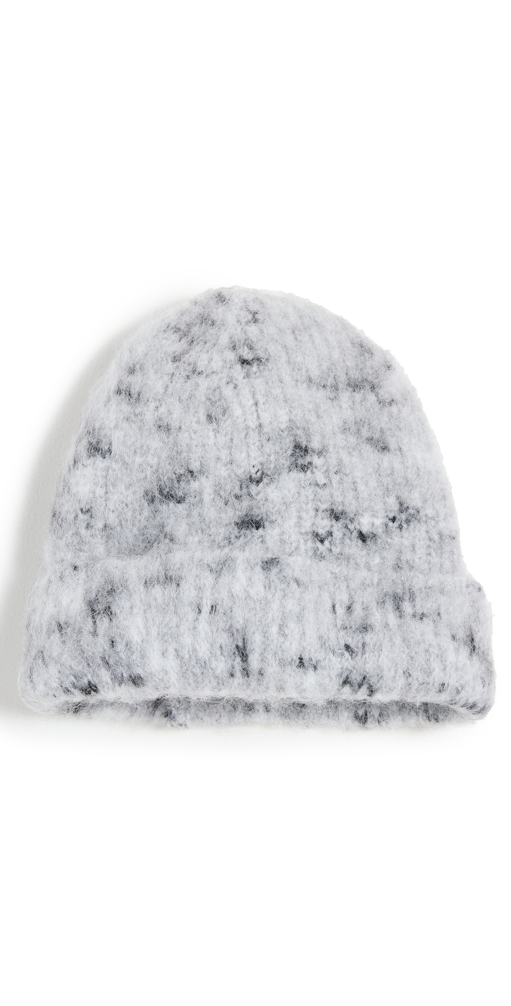 Isabel Marant Lex Wild Knit Hat White/Black One Size