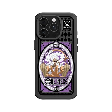 iPhone 16 Pro SolidX 黑 - 航海王 One Piece - Gear 5 - 魯夫覺醒