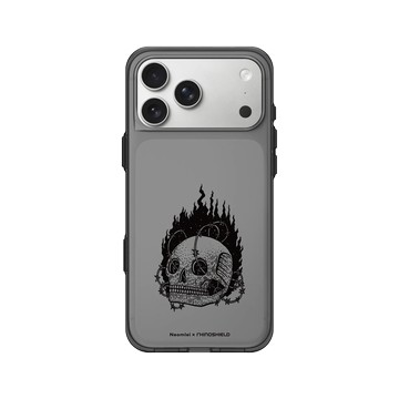 iPhone 17 Pro Max Clear (相機按鈕) 酷墨灰 - Neomlei - 燃燒