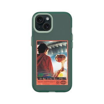 iPhone 15 Clear 憂墨綠 - E.T - E.T. Vintage Poster
