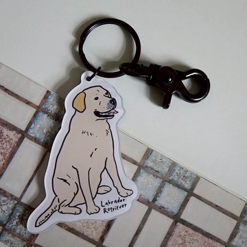 【快速出貨】拉布拉多鑰匙圈