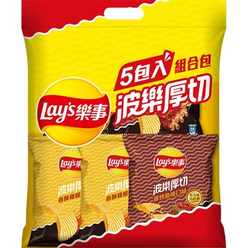 波樂洋芋片組合包170g