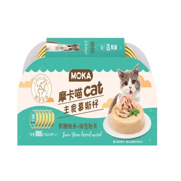 MOKA摩卡喵CAT-主食慕斯杯30gX6杯(48入組)