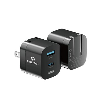 moztech m5 pd 33w gan 氮化鎵 雙孔 電源 供應器 充電頭 充電器 iphone