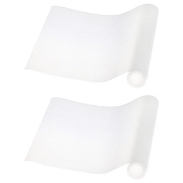 葉子小舖 印花防水防汙櫥櫃墊 凸點紋 透明色 防水防油  大(150 x 45cm)  2個